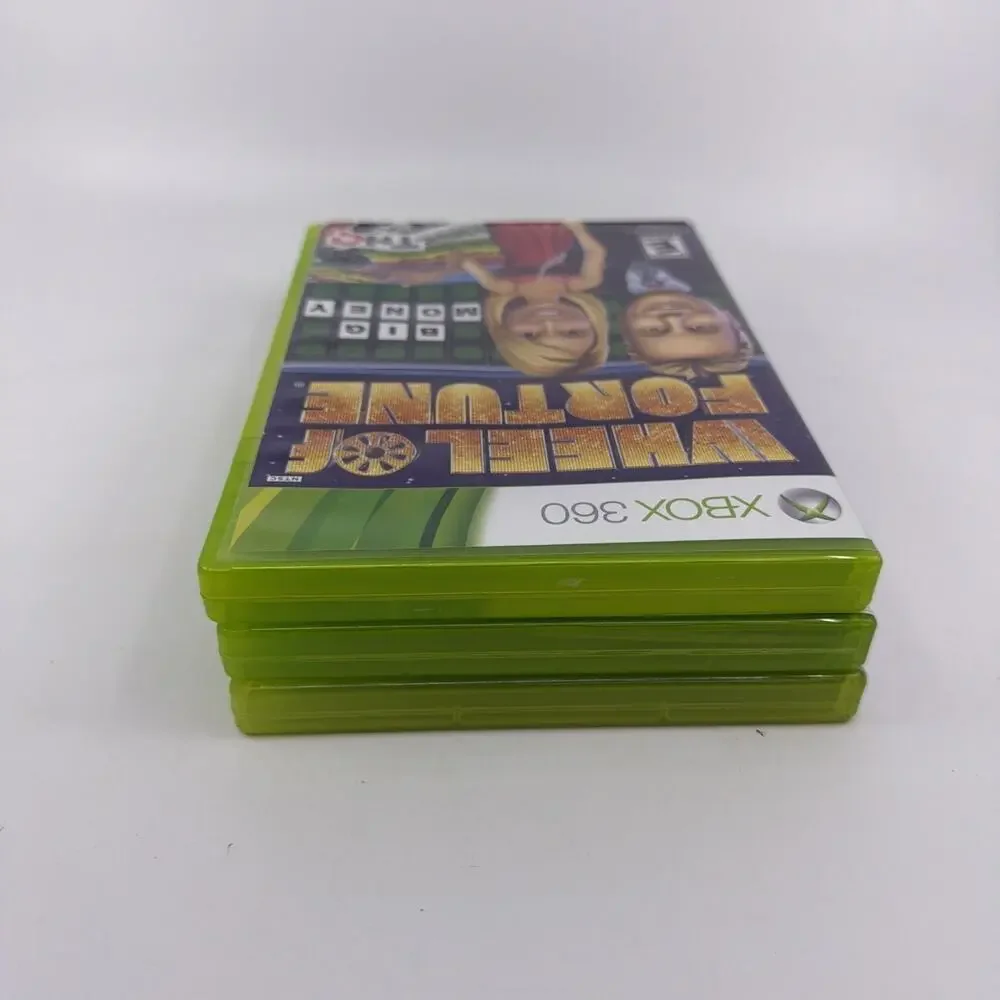 Xbox 360 Trivia Game Show Lot You Don't Know Jack 5th Grader Wheel of Fortune
